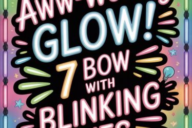 neon bow eye sign