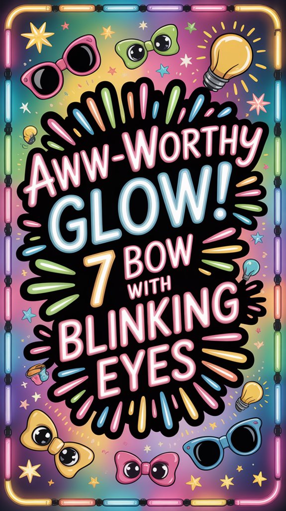 neon bow eye sign 8f0n8 neon bow eye sign