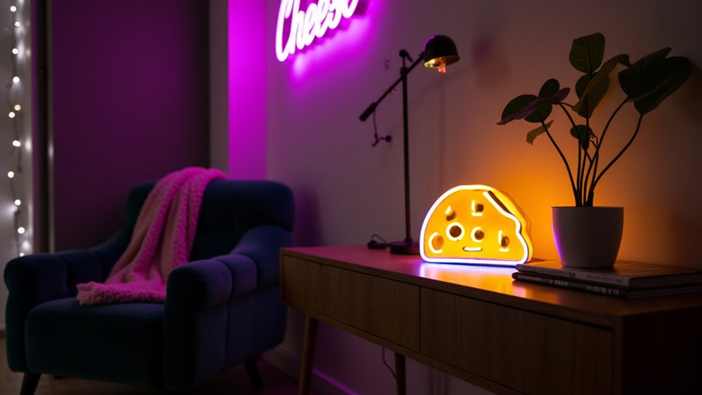 neon cheese sign decor 84l0d neon cheese sign decor