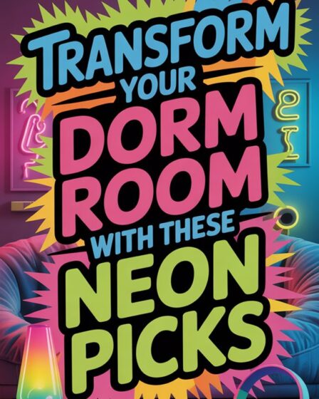 neon decor for dorms