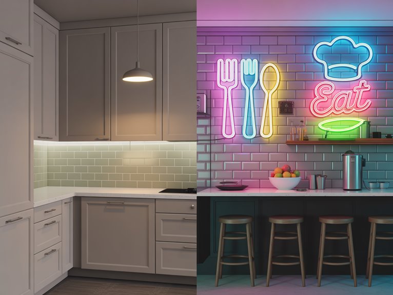 neon enhances kitchen corners n6k4o neon enhances kitchen corners