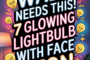 neon face light sign