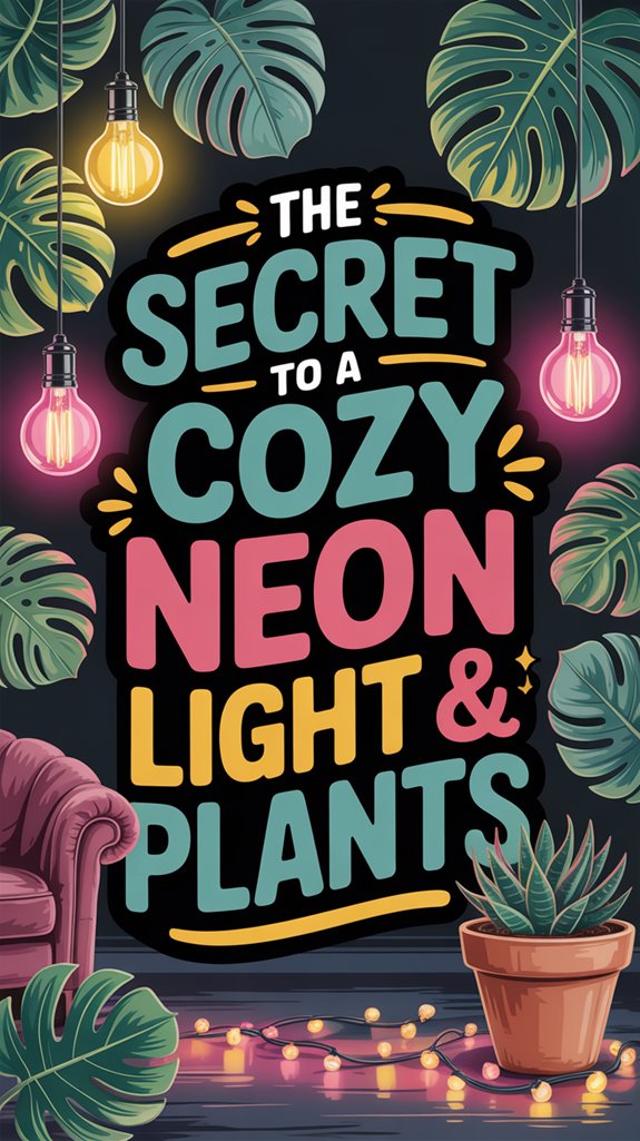 neon light and plants qbtm8 neon light and plants