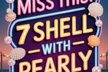 neon shell pearly glow