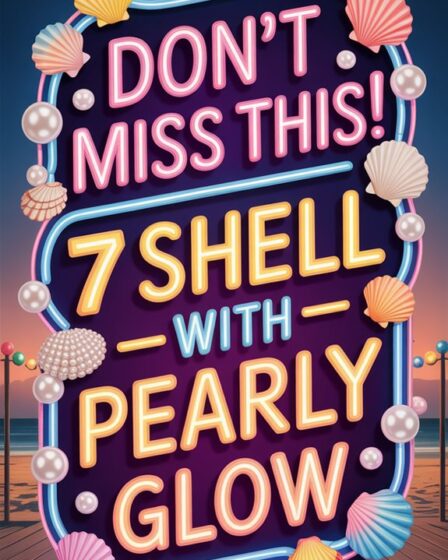 neon shell pearly glow