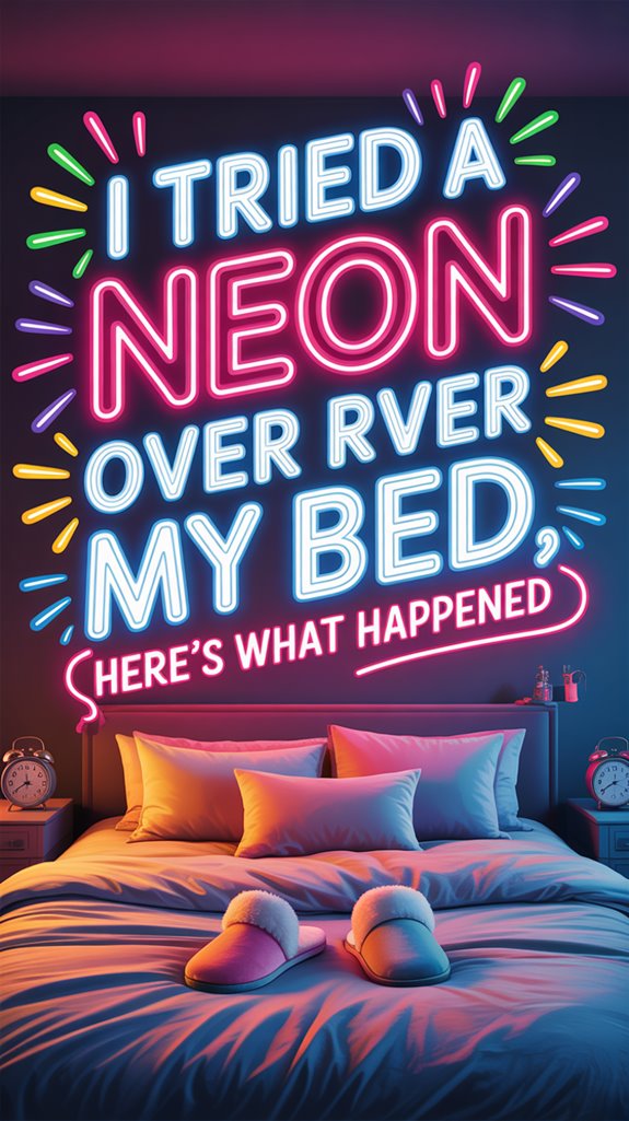 neon sign above bed jfn8p neon sign above bed