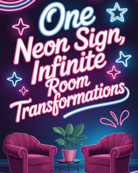 neon sign endless transformations