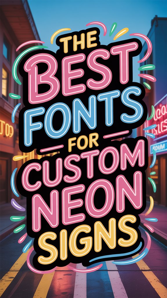 neon sign font recommendations 4stt1 neon sign font recommendations