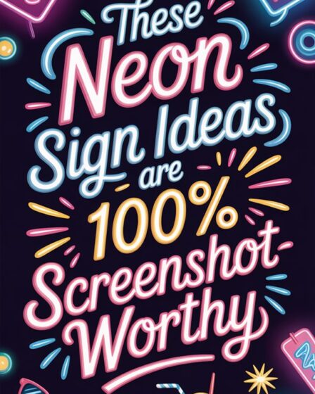 neon sign ideas stunning