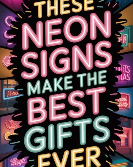 neon signs as gifts