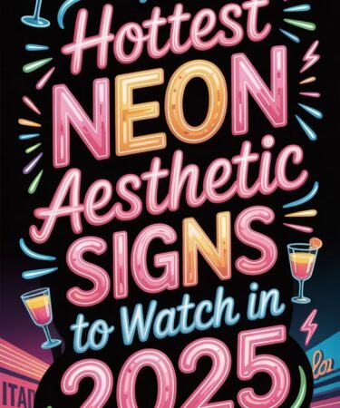 neon signs trend 2025