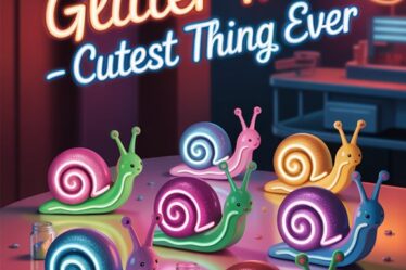 neon snail glitter sign d27k2 neon snail glitter sign