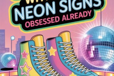 neon star roller skates