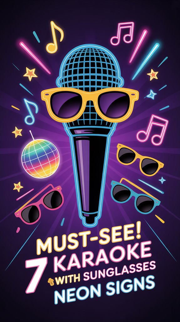 neon sunglasses karaoke mic z5hgs neon sunglasses karaoke mic
