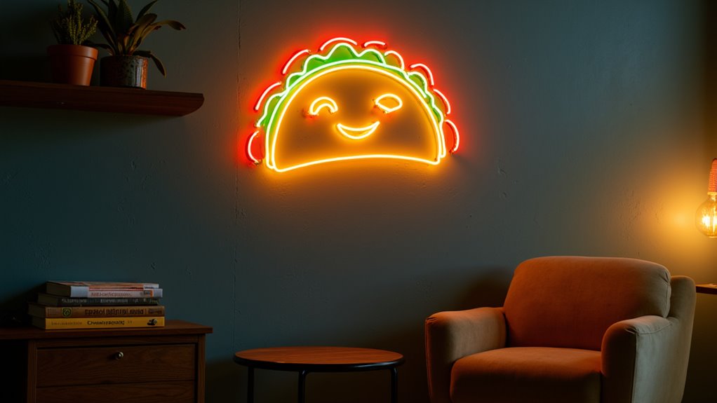 neon taco winking sign 8oz1f neon taco winking sign