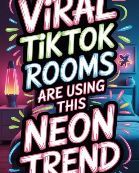 neon trend dominating tiktok