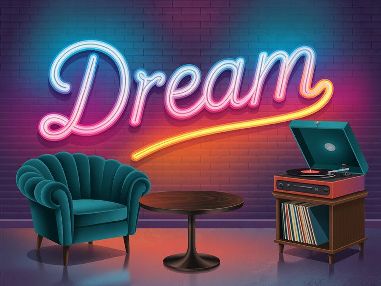 nostalgic modern neon appeal 6o6ds nostalgic modern neon appeal