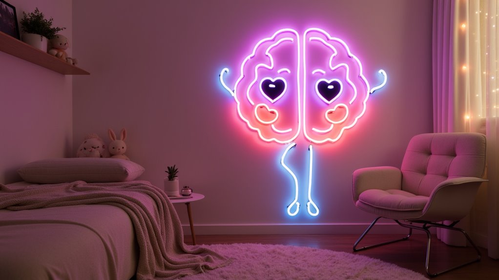 pastel neon brain love pvctw pastel neon brain love