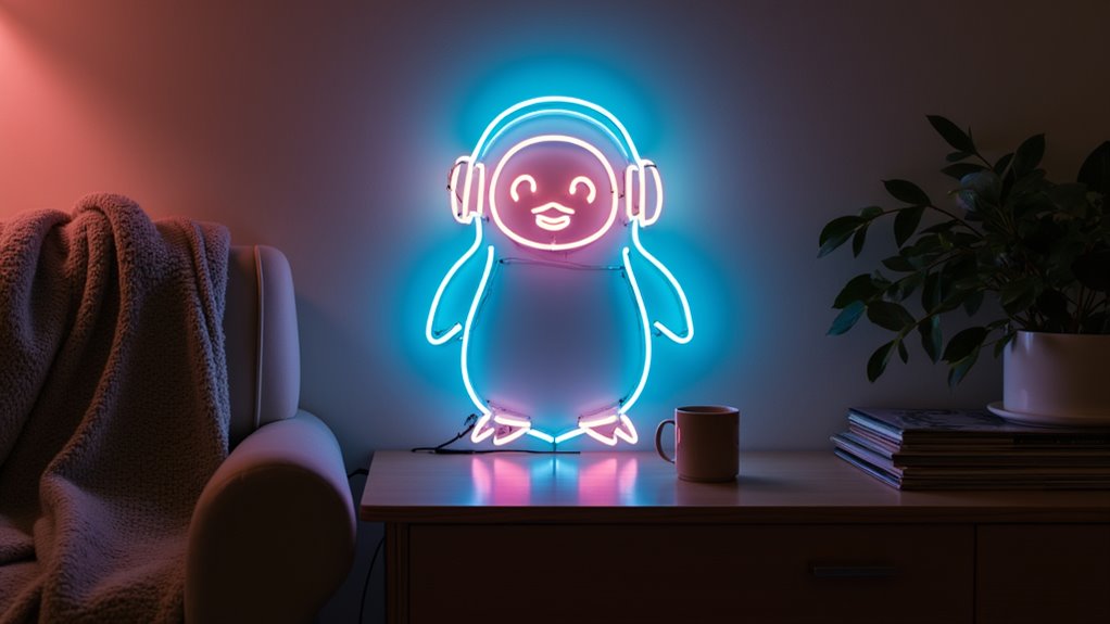 pastel penguin neon serenity 7a1go pastel penguin neon serenity