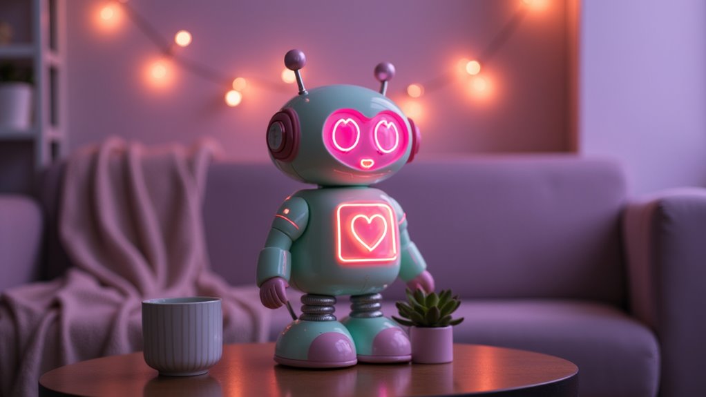pastel robot heart neon 2zj8g pastel robot heart neon