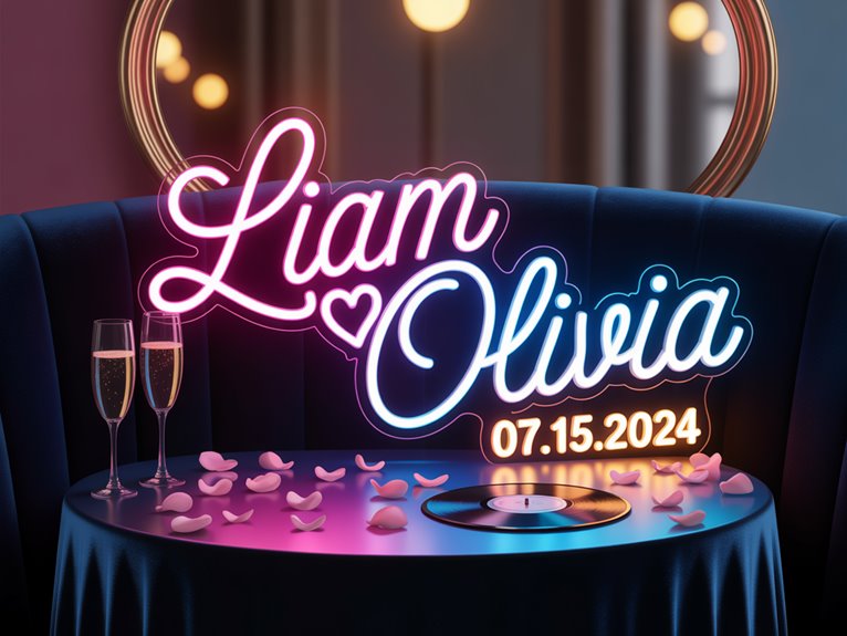 personalized love neon art jbipi personalized love neon art