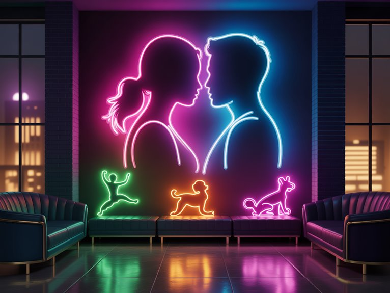 personalized neon portraits and silhouettes 8t5bc personalized neon portraits and silhouettes