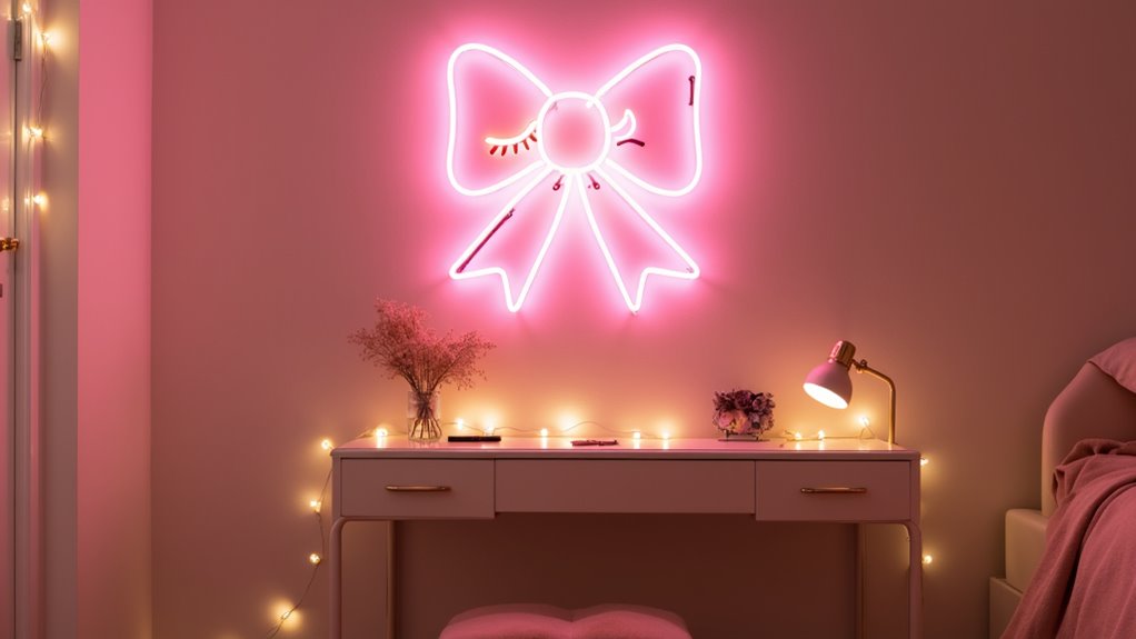 pink bow with winking eyes ztw5d pink bow with winking eyes