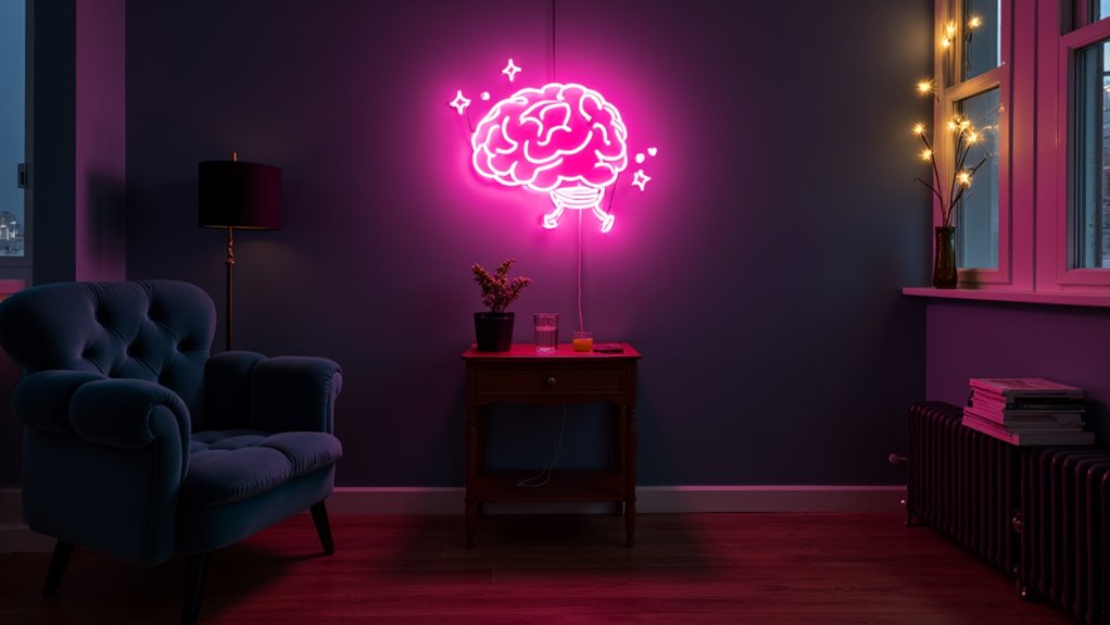 pink neon brain glow l8saf pink neon brain glow