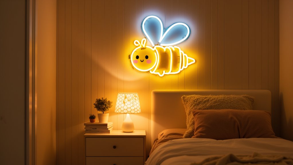 playful bee neon nightlight 13m51 playful bee neon nightlight