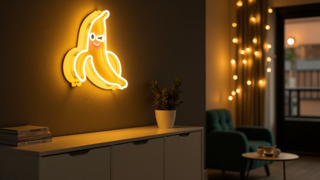 playful mini banana sign 504wo playful mini banana sign