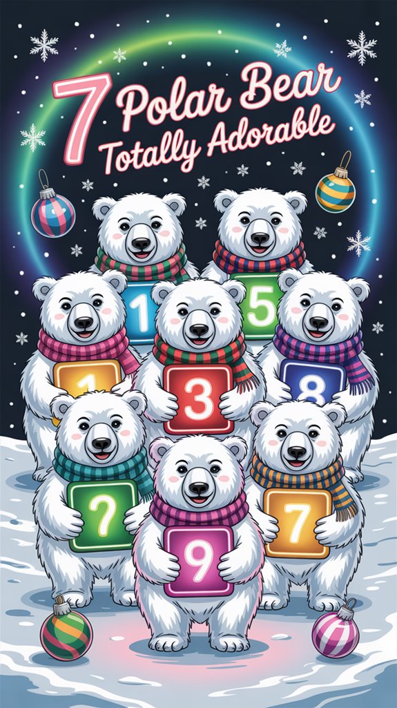 polar bear neon scarf f2yzl polar bear neon scarf