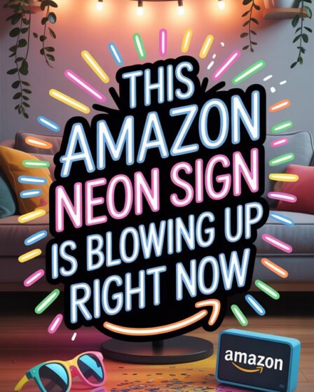 popular amazon neon sign