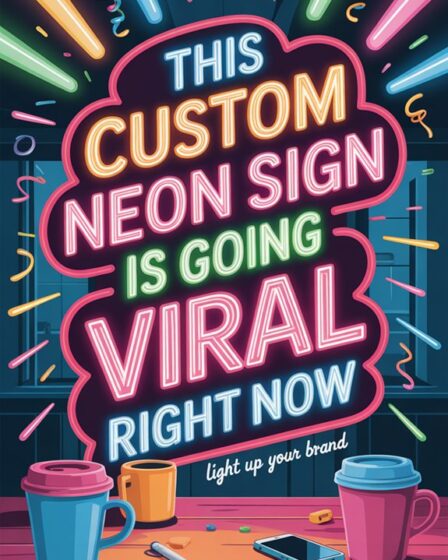 popular custom neon sign