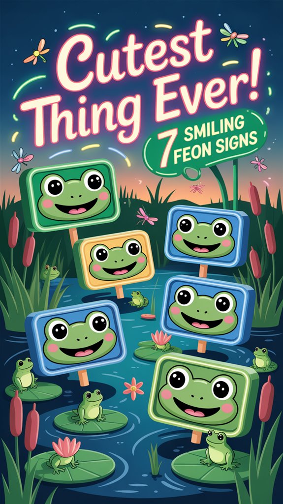 seven smiling frog neon signs k4t0f seven smiling frog neon signs