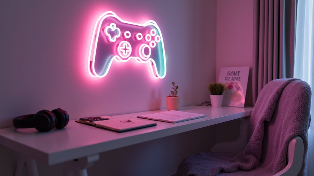 soft pastel gaming lights