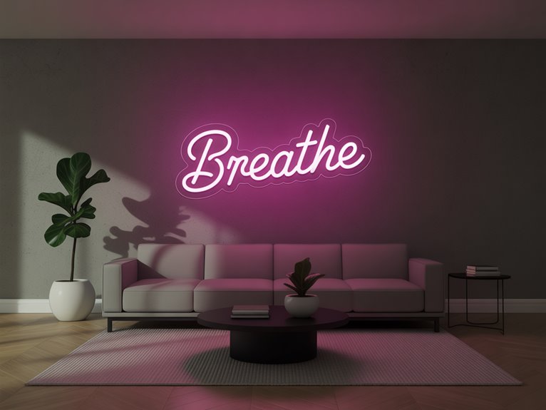 subtle neon enhances minimalism 2a4da subtle neon enhances minimalism