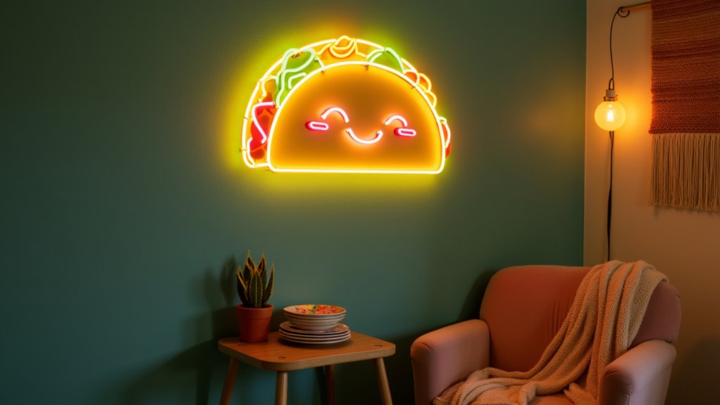 taco neon sign decor 0a5wt taco neon sign decor