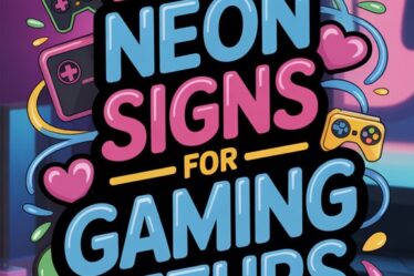 top gaming neon signs