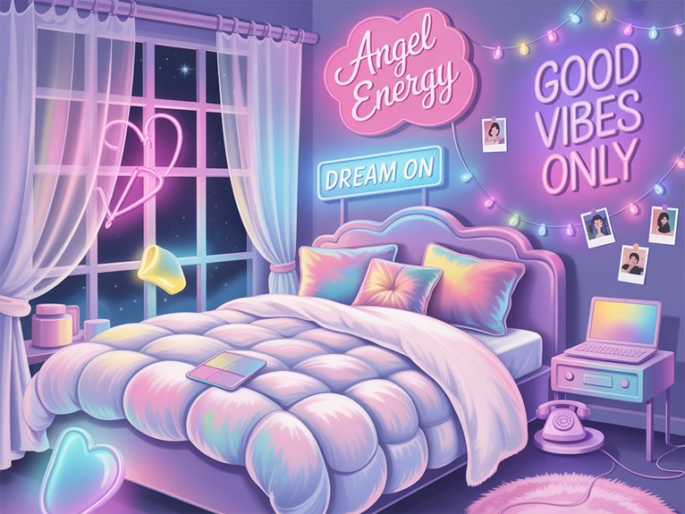 uplifting neon sign quotes