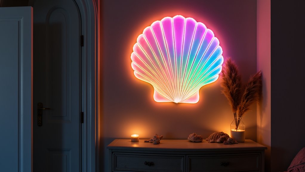 vibrant iridescent shell art ko0fq vibrant iridescent shell art