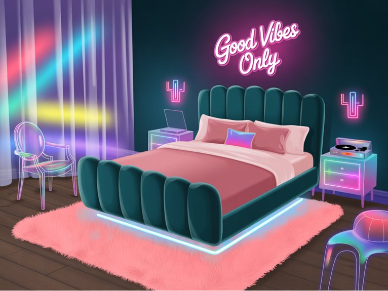 vibrant neon room decor pk0qt vibrant neon room decor