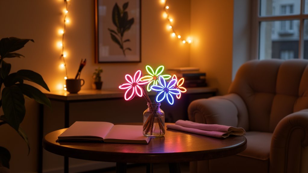 vibrant playful neon arrangement 3pj4y vibrant playful neon arrangement