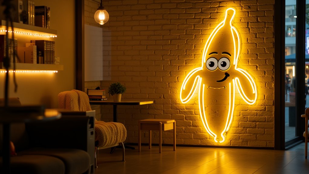 vibrant whimsical banana character epg0k vibrant whimsical banana character