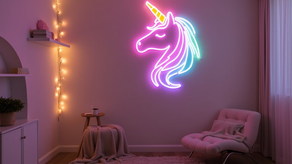 vivid neon unicorn light 4simo vivid neon unicorn light