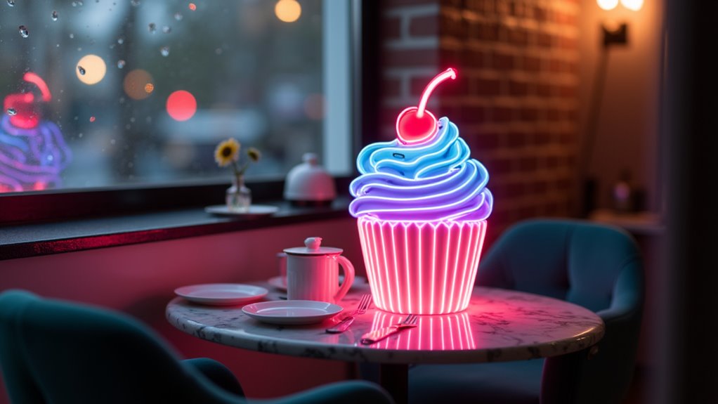 whimsical pastel frosting sign